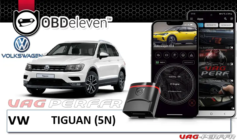 Lire la suite à propos de l’article Que peux t on faire avec un module OBDEleven  sur le VW Tiguan ?