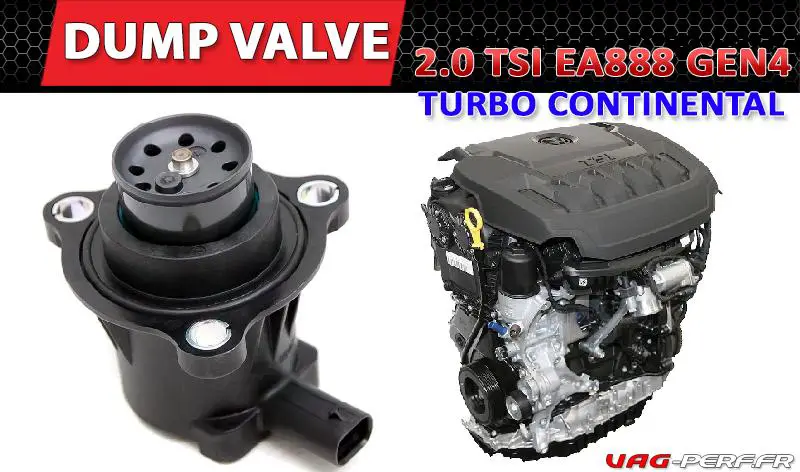 Lire la suite à propos de l’article La Dump Valve d’origine sur les moteurs 2.0 TSI EA888 GEN4 avec turbo Continental
