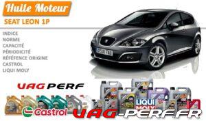 Lire la suite à propos de l’article Huile de vidange moteur – Seat León, 1P (2005-2013)