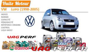 Lire la suite à propos de l’article Huile de vidange moteur – VW Lupo (1998-2005)