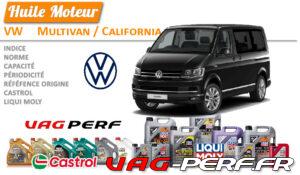 Lire la suite à propos de l’article Huile de vidange moteur – VW Multivan / California, SH (2019- )