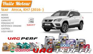 Lire la suite à propos de l’article Huile de vidange moteur – Seat Ateca, KH7 (2016- )