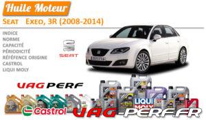 Lire la suite à propos de l’article Huile de vidange moteur – Seat Exeo, 3R (2008-2014)