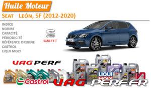 Lire la suite à propos de l’article Huile de vidange moteur – Seat León, 5F (2012-2020)
