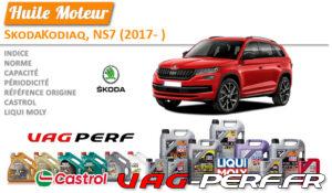 Lire la suite à propos de l’article Huile de vidange moteur – Skoda Kodiaq, NS7 (2017- )