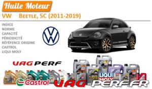 Lire la suite à propos de l’article Huile de vidange moteur – VW Beetle, 5C (2011-2019)