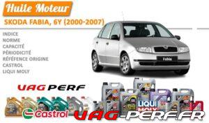 Lire la suite à propos de l’article Huile de vidange moteur – Skoda Fabia, 6Y (2000-2007)