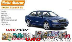 Lire la suite à propos de l’article Huile de vidange moteur – Skoda Superb, 3U (2001-2008)