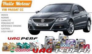 Lire la suite à propos de l’article Huile de vidange moteur – VW Passat CC, 357 (2008-2012)