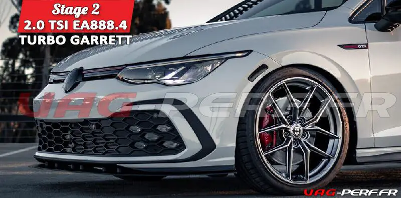 La préparation STAGE 2 de la VW GOLF 8 GTI 2.0 TSI EA888 EVO4 ou aussi appelé GEN4