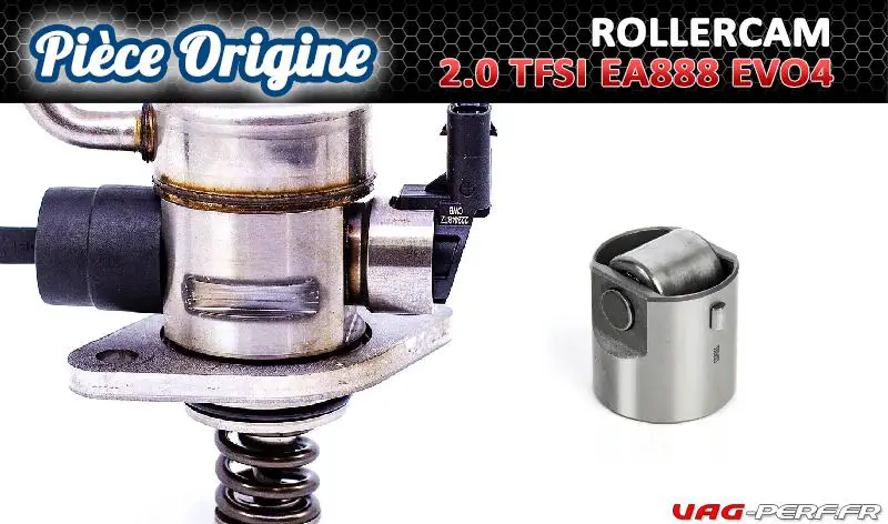 Lire la suite à propos de l’article Le RollerCam ( Cam Follower ) des moteurs 2.0 TSI EA888 GEN4