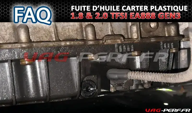 Lire la suite à propos de l’article Tutoriel : Remplacement du carter d’huile en plastique par un carter en acier sur le moteur 2.0 TFSI EA888 GEN3