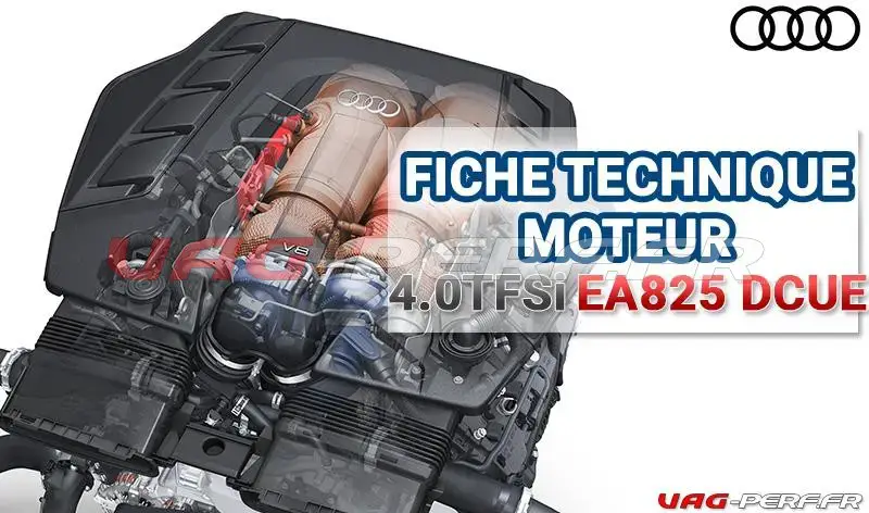 Lire la suite à propos de l’article Fiche Technique Moteur – Audi 4.0TFSi V8 Bi-Turbo 507cv & 770nm (DCUE) : Performance et Fiabilité