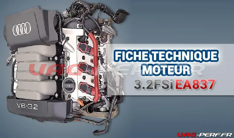 Lire la suite à propos de l’article Fiche moteur – Audi 3.2 FSI V6 AUK – Famille EA837