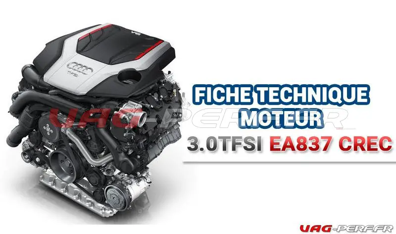 Lire la suite à propos de l’article Fiche Technique moteur – AUDI 3.0 TFSI V6 –  CREC – EA837 Compresseur > Performances, Fiabilité et Conseils d’Entretien