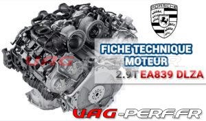 Lire la suite à propos de l’article Fiche moteur – Porsche 2.9 TFSI Bi Turbo – MDC.AB – EA839