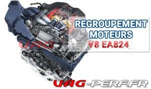 Lire la suite à propos de l’article Présentation des moteurs Moteurs V8 AUDI de la famille des EA824