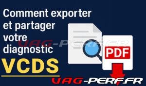 Lire la suite à propos de l’article Comment exporter et partager votre diagnostic VCDS
