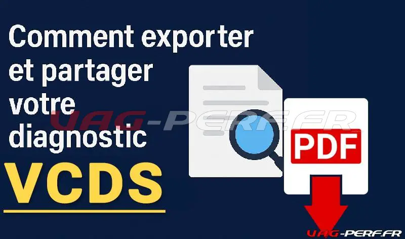 Lire la suite à propos de l’article Comment exporter et partager votre diagnostic VCDS