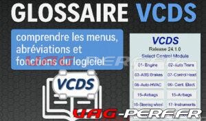 Lire la suite à propos de l’article Glossaire VCDS : comprendre les menus, abréviations et fonctions du logiciel
