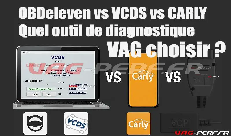 Lire la suite à propos de l’article OBDeleven vs VCDS vs Carly vs VCP : quel outil de diagnostic VAG choisir ?