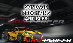 Lire la suite à propos de l’article ️ À vous de choisir le prochain article sur VAG PERF !